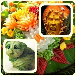 Fruit and Vegetable Carving screenshot 1