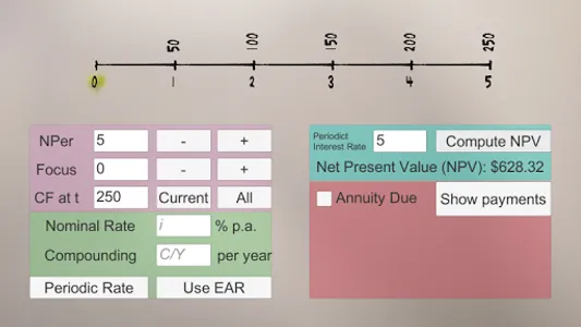TVM Calc - Time Value of Money screenshot 0