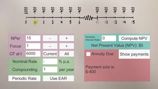TVM Calc - Time Value of Money screenshot 2