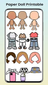 Toca Boca Paper Doll screenshot 0