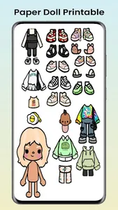 Toca Boca Paper Doll screenshot 1