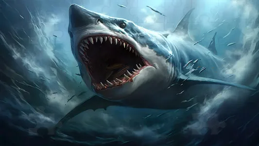 Megalodon Game Puzzle screenshot 1