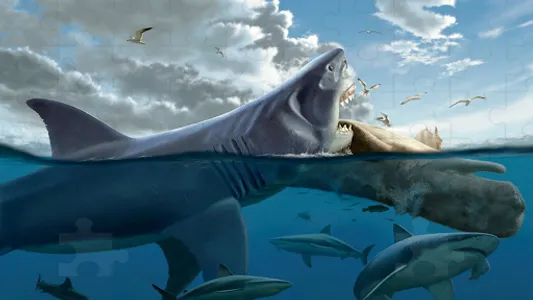 Megalodon Game Puzzle screenshot 2