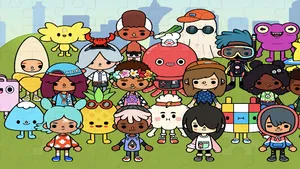 Toca Boca Game Puzzle screenshot 1