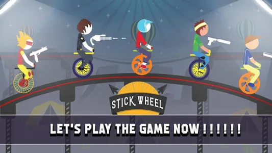 Stickman Wheel screenshot 1