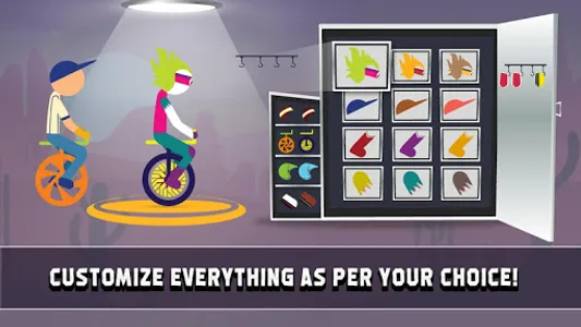 Stickman Wheel screenshot 2