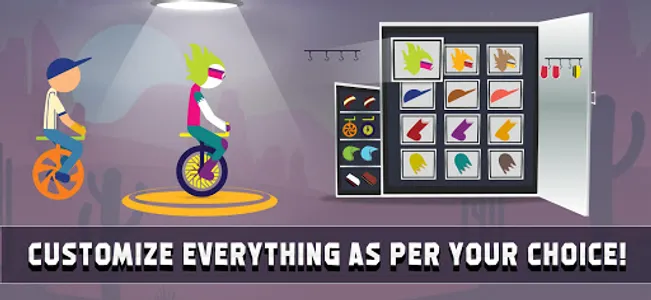 Stickman Wheel screenshot 8