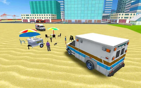 Ambulance Games Driving 3D screenshot 5