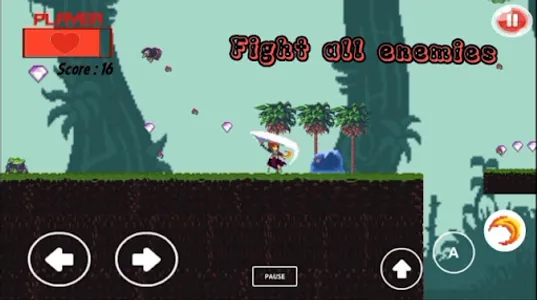 Great Warrior! 2D game screenshot 0
