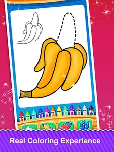 Fruits and Vegetable Coloring screenshot 13