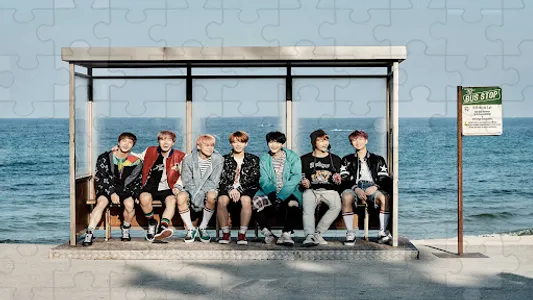BTS Jigsaw Puzzle Game screenshot 0