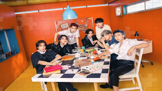 BTS Jigsaw Puzzle Game screenshot 1