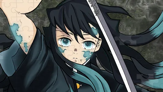 Muichiro Tokito Game Puzzle screenshot 1