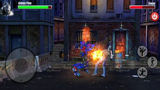 Optimus Prime Fighting Game screenshot 1