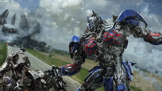 Optimus Prime Game Puzzle screenshot 2