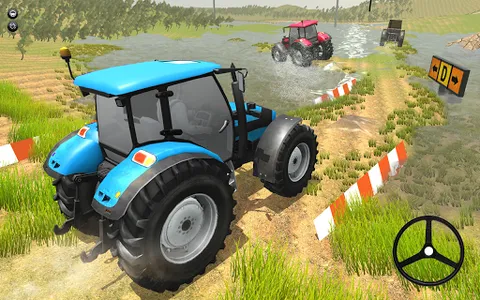 Tractor Racing Tractor Trolley screenshot 1