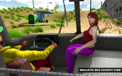 Bus Simulator Coach Drive Game screenshot 1
