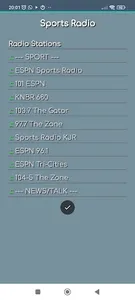 Sport Radio Stations screenshot 1