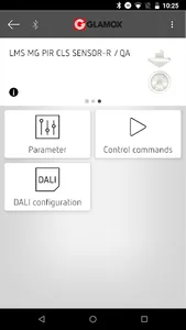Glamox Sensor-app screenshot 1