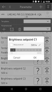 Glamox Sensor-app screenshot 4