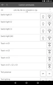Glamox Sensor-app screenshot 7