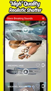 Glass Breaking Sounds screenshot 1