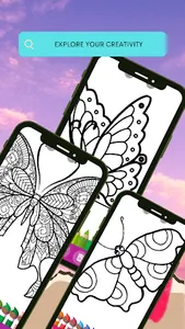 Butterfly Coloring Pages screenshot 1