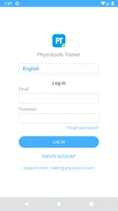 Physiotools Trainer screenshot 1