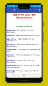 Dativ oder Akkusativ Grammatik screenshot 3