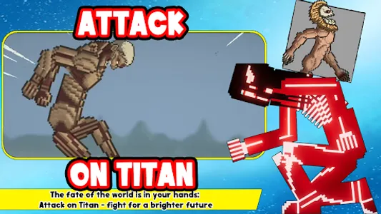 Attack on titan mod Melon Play screenshot 5