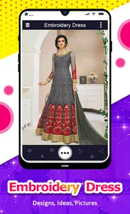 Embroidery Dress Design screenshot 11