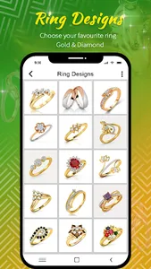 Ring Design - Gold & Diamond R screenshot 2