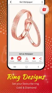 Ring Design - Gold & Diamond R screenshot 4