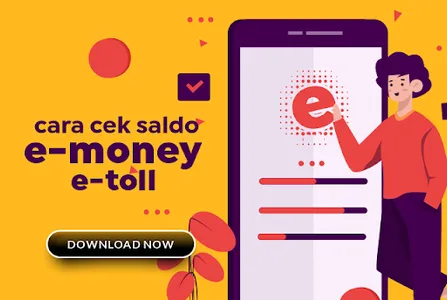 Cara cek saldo emoney e-toll screenshot 1