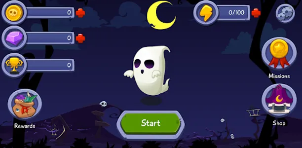 Halloween ghost: Help the mons screenshot 0