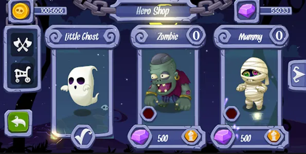 Halloween ghost: Help the mons screenshot 1