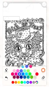 Spooky Halloween Coloring Book screenshot 4