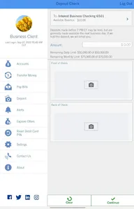 Hancock Whitney BIZ Tablet screenshot 9