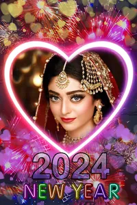 New year photo frame 2024 screenshot 0
