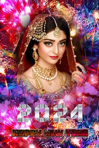 New year photo frame 2024 screenshot 10