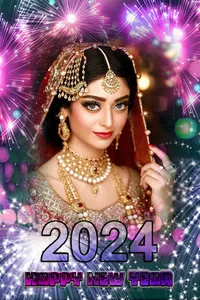 New year photo frame 2024 screenshot 12