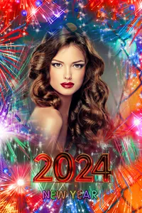 New year photo frame 2024 screenshot 13