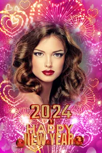 New year photo frame 2024 screenshot 7