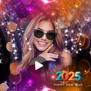New Year Video Maker 2024 screenshot 1