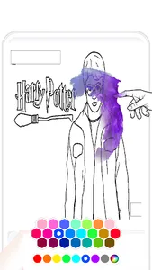 Harry Coloring Book  Edition screenshot 1