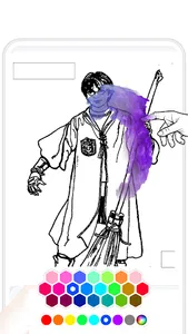 Harry Coloring Book  Edition screenshot 2