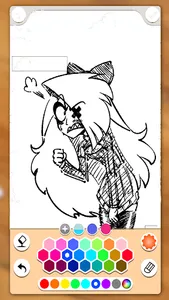 Hazbin Hotel Coloring Book Fun screenshot 4