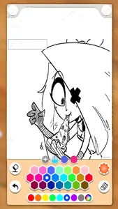 Hazbin Hotel Coloring Book Fun screenshot 5