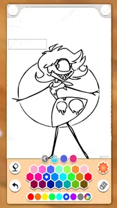 Hazbin Hotel Coloring Book Fun screenshot 7