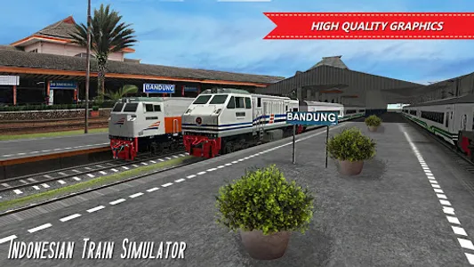 Indonesian Train Simulator screenshot 1